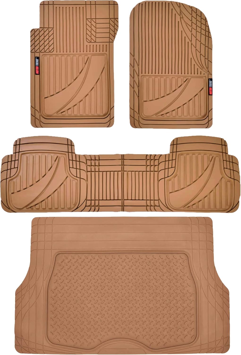 4pc Rubber Floor Mats & Cargo Liner N8800