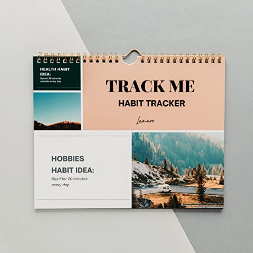 Habit Tracker Calendar with Spiral Binding Z275