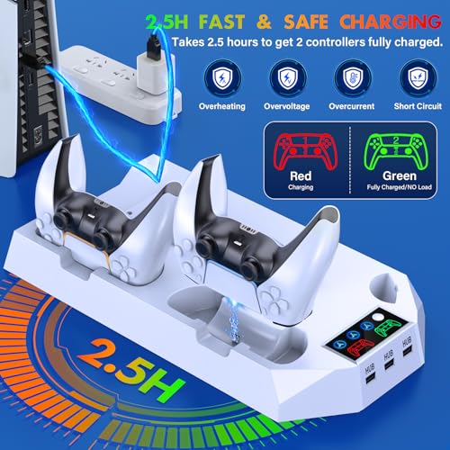 PS5 Cooling Station with Controller Charging Station P82085
