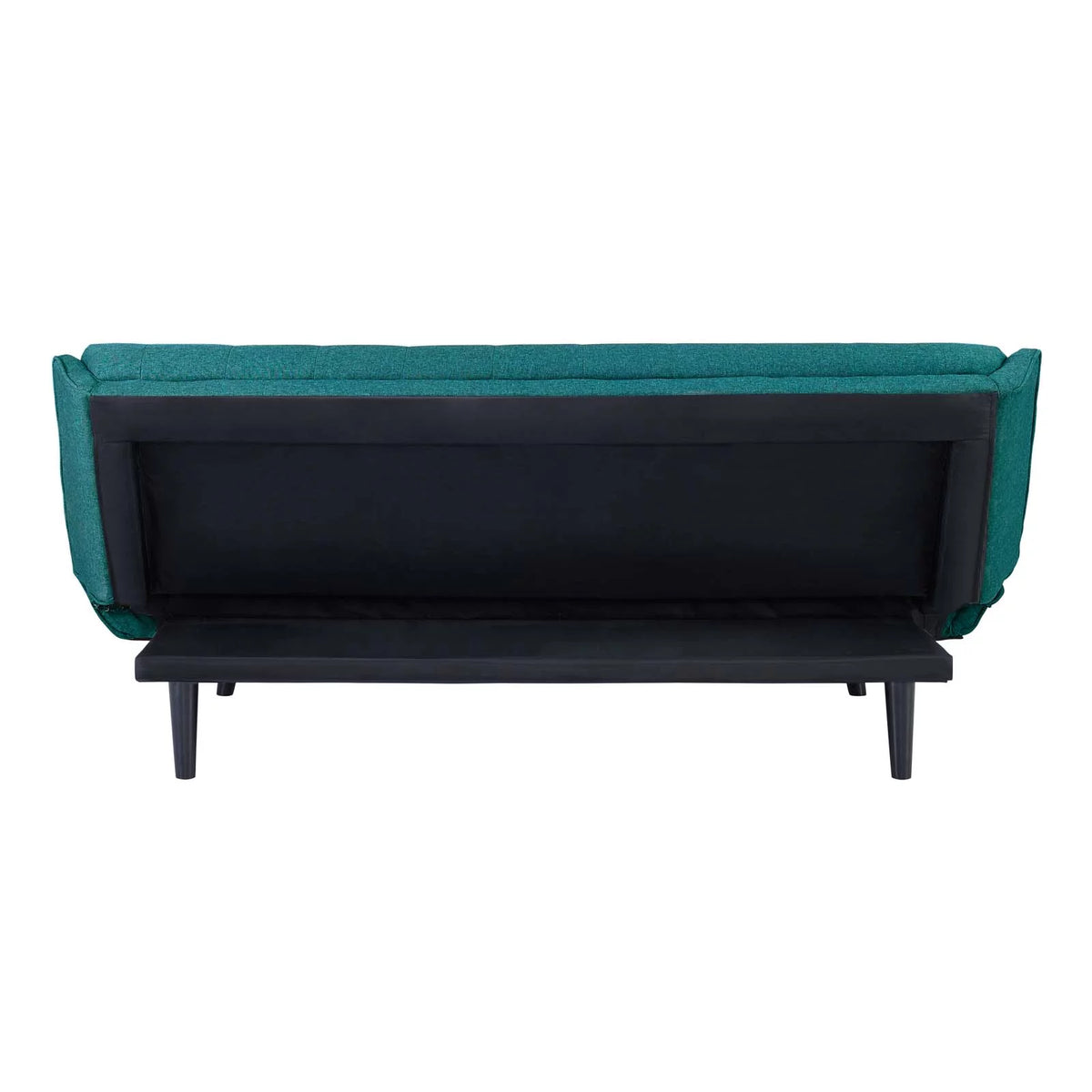 Aqua Blue Fabric Tufted Sofa Bed K8635