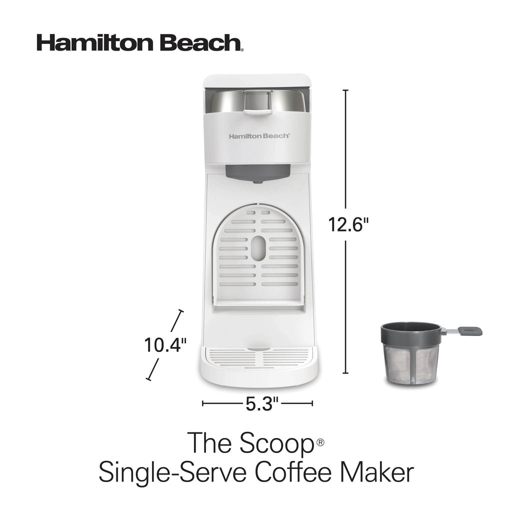 Single-Serve Coffee Maker, White H90227