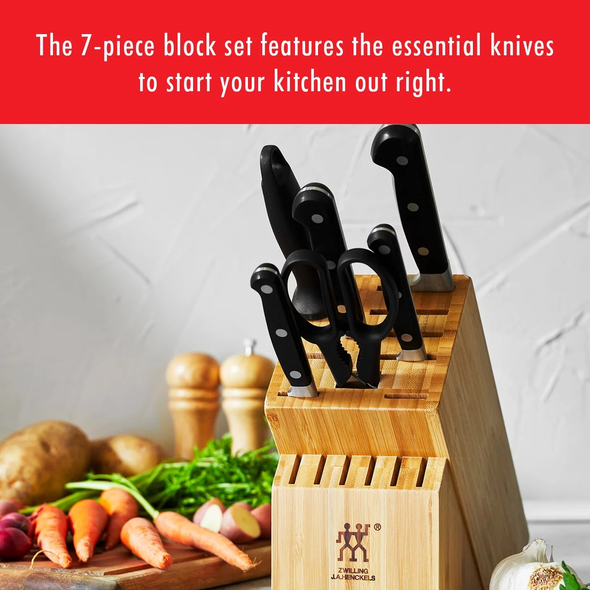 7-pc Knife Block Set I58251