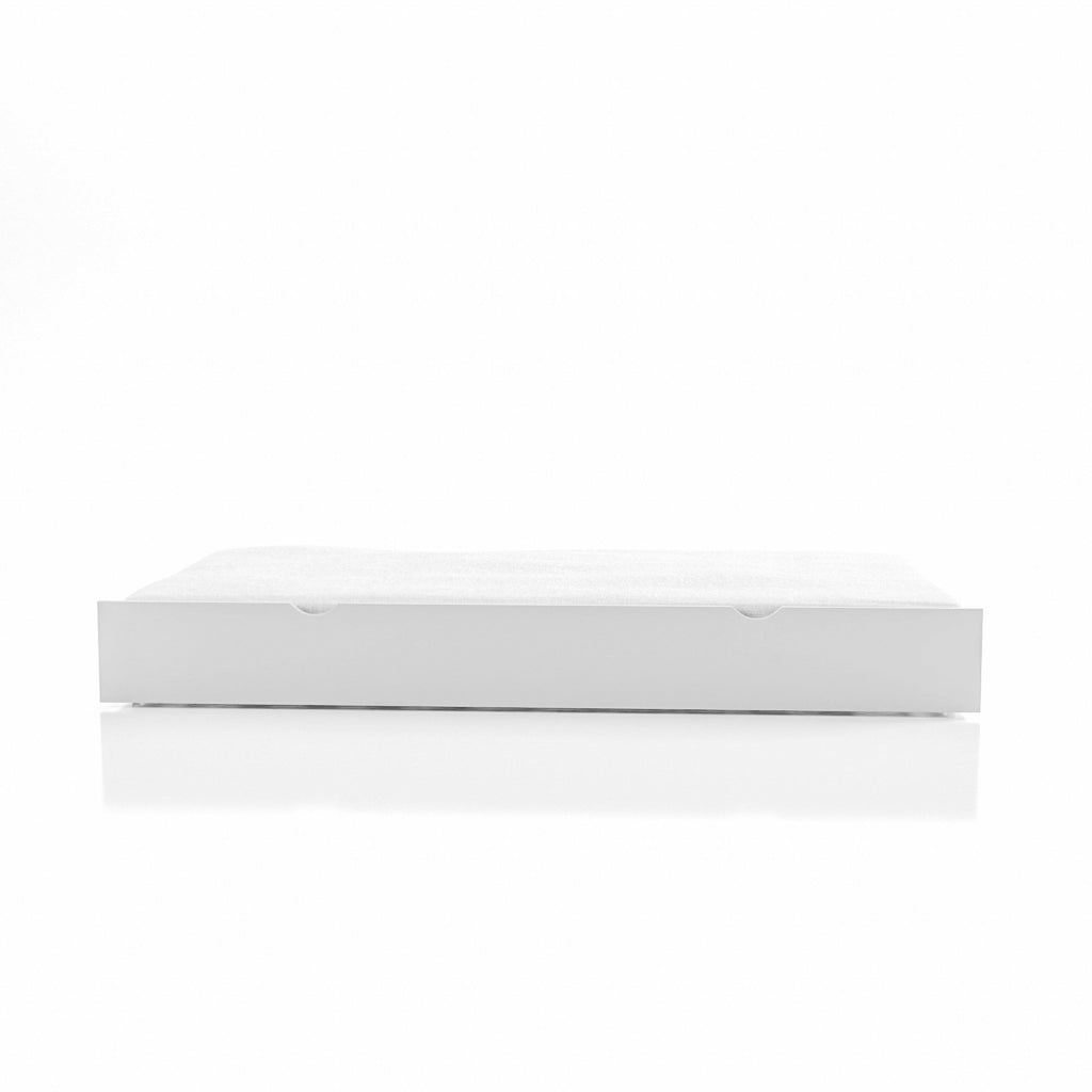 Grey Twin Solid Wood Trundle V517765