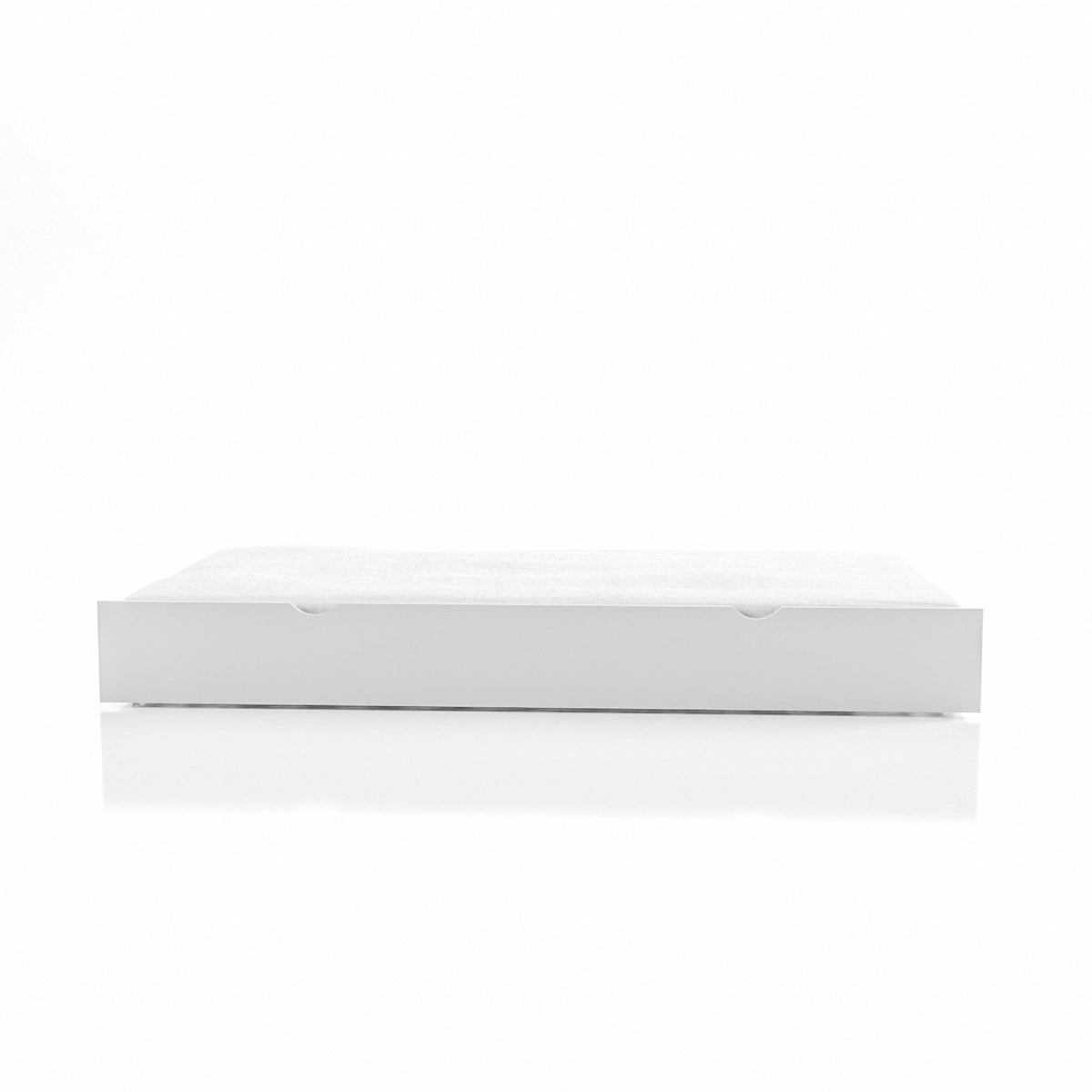 Grey Twin Solid Wood Trundle V517765