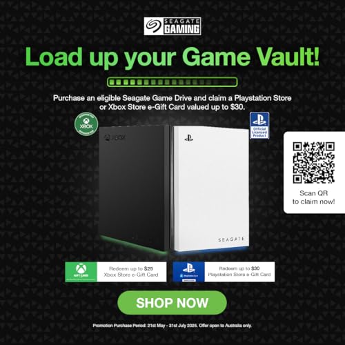 2TB External Hard Drive Portable HDD - USB 3.2 Gen 1, Black M868