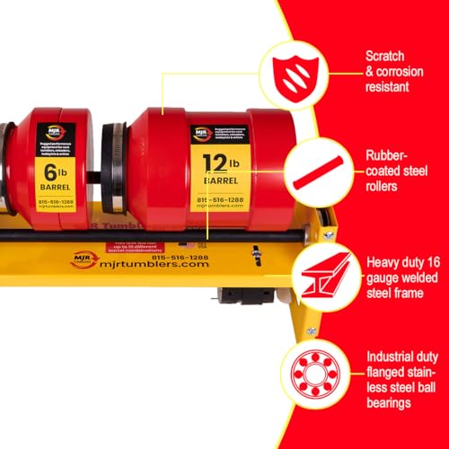 Durable Leak-Proof Rock Tumbler D8963