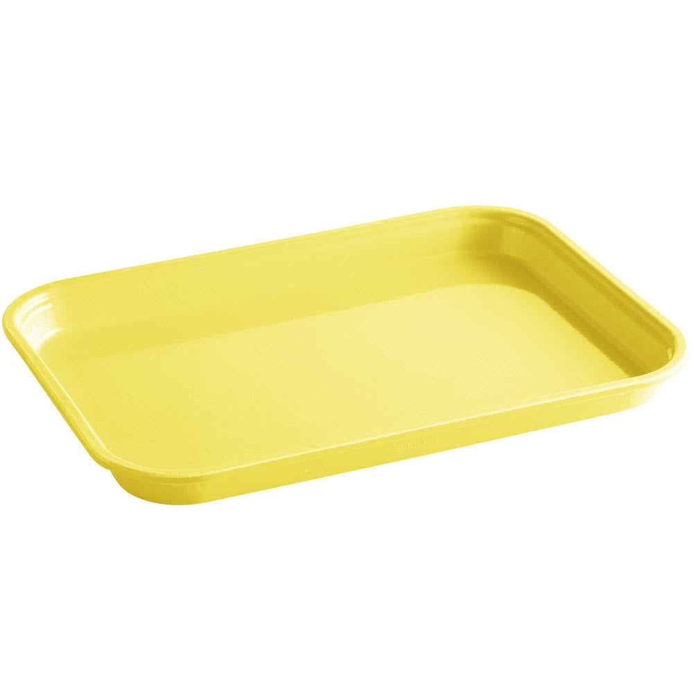 Yellow Fiberglass Market Tray 12/Case P318