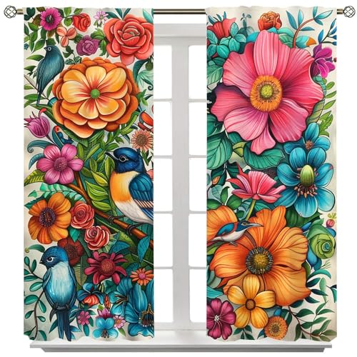 Blackout Curtains 2 Panels 45" L x 21" W P152