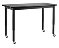 Adjustable Height Table with Casters U9950