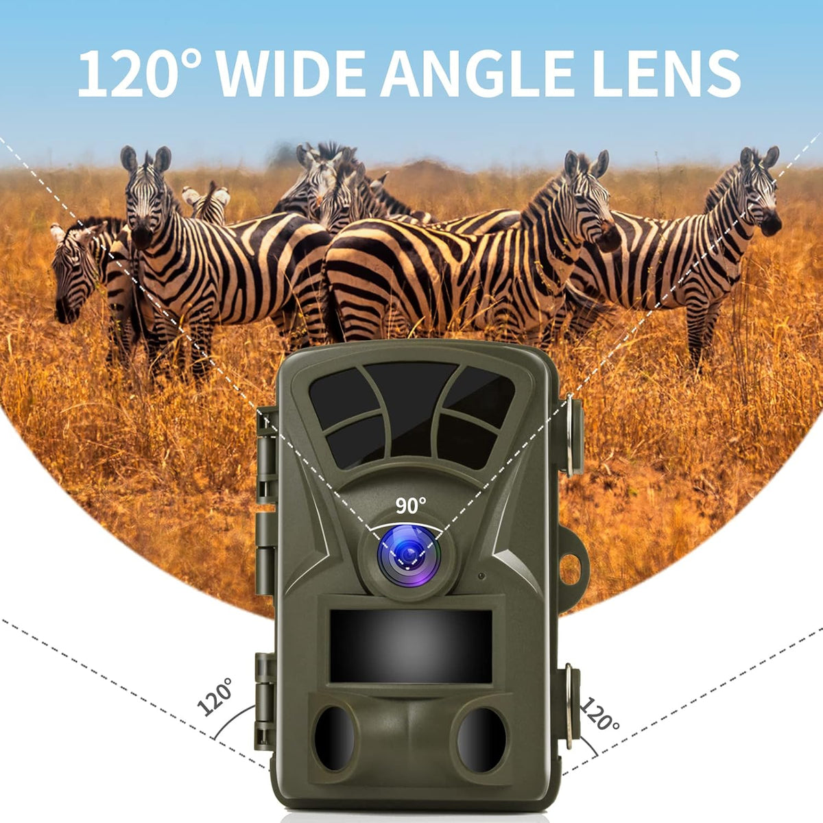 21MP 1080P Trail Camera with Night Vision X65008