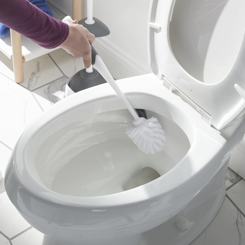 Gray Toilet Bowl Brush H2568