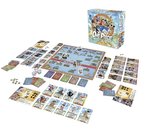 One Piece Board Game, 2-8 Players, 30-45 Min, Ages 8+ W114638