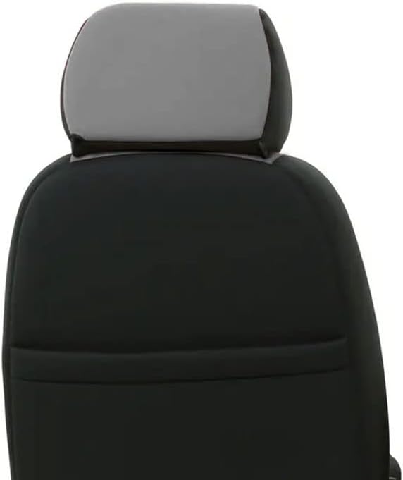 Custom Fit Dodge Ram 1500 2500 3500 Pickup Truck Neoprene Front Seat Covers Gray Black H77670