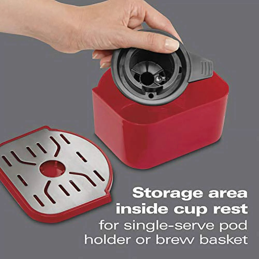 Red Single-Serve Coffee Maker U45640