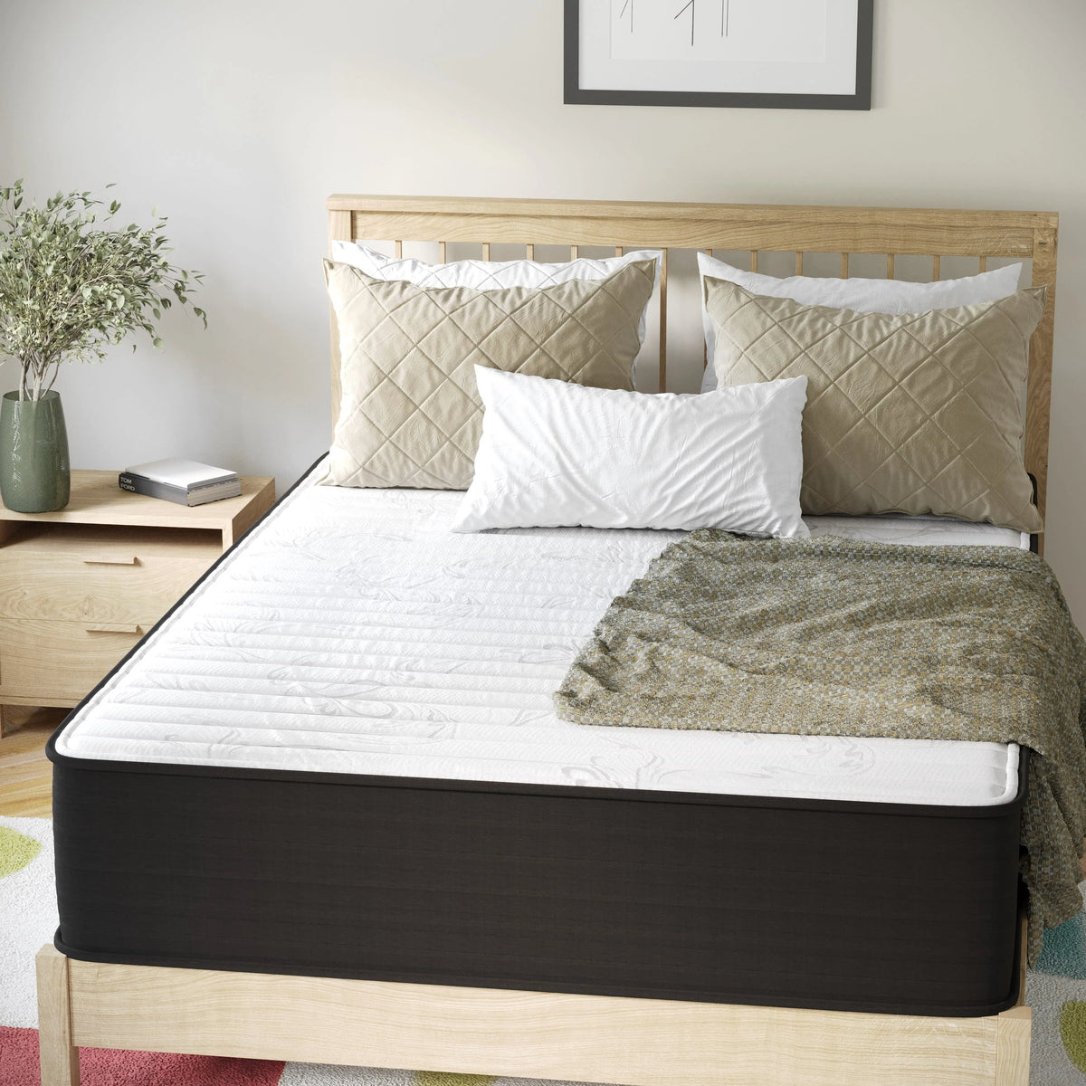 12” Foam & Pocket Spring Hybrid Mattress, Full K8910