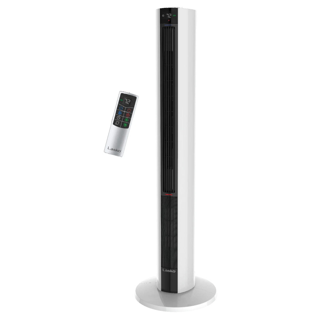 1500W Tower Fan & Space Heater with Timer and Remote P1387