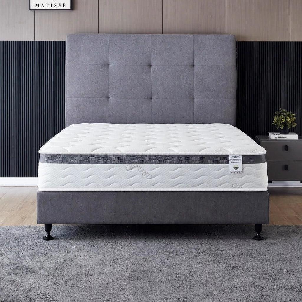 Twin Size 10 Inch Memory Foam Spring Hybrid Mattress J1586