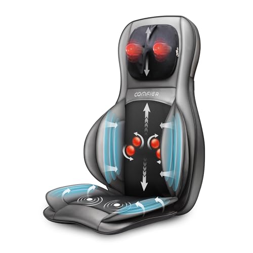 Heated Shiatsu Neck Back Massager Chair Pad Y347214