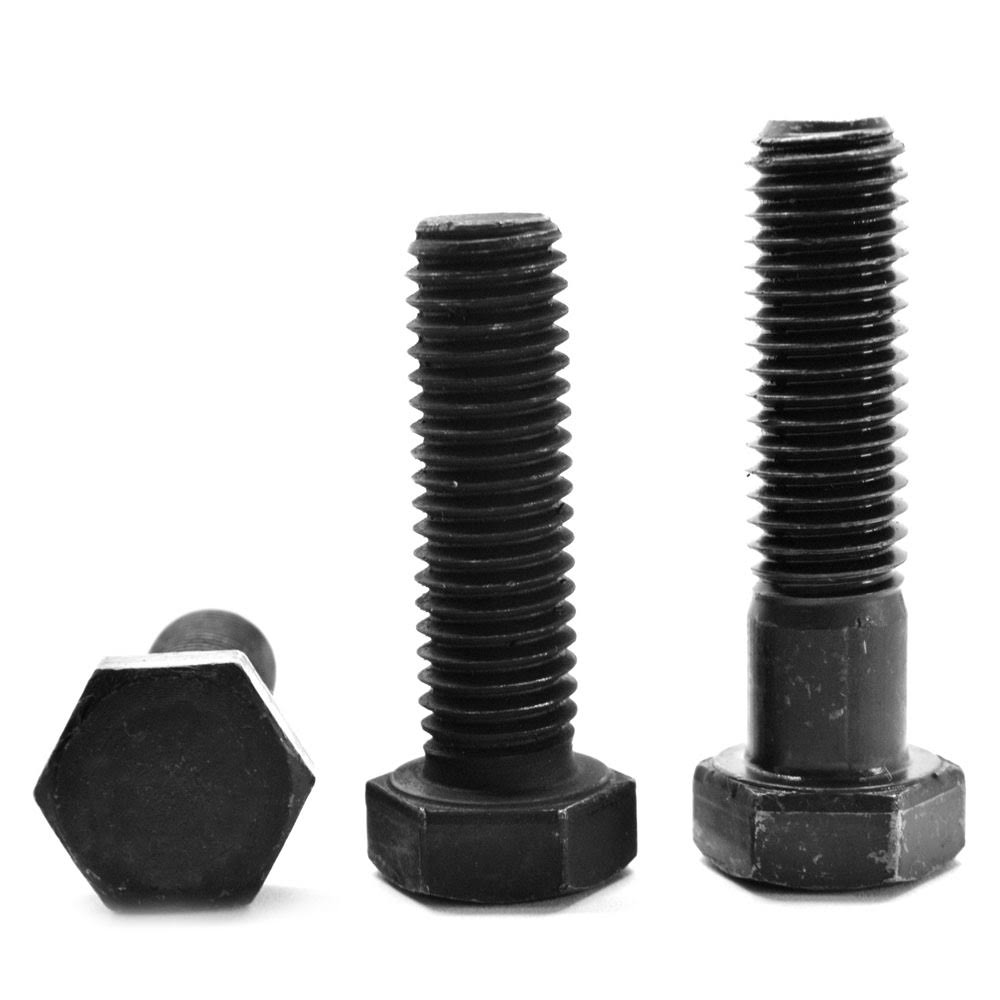 3/8x22-16 x 6x22 Hex Cap Screw Grade 5 Medium Carbon Steel Black Oxide G14962