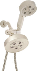 Brushed Nickel Multi Function Shower Head and Hand Shower S347250