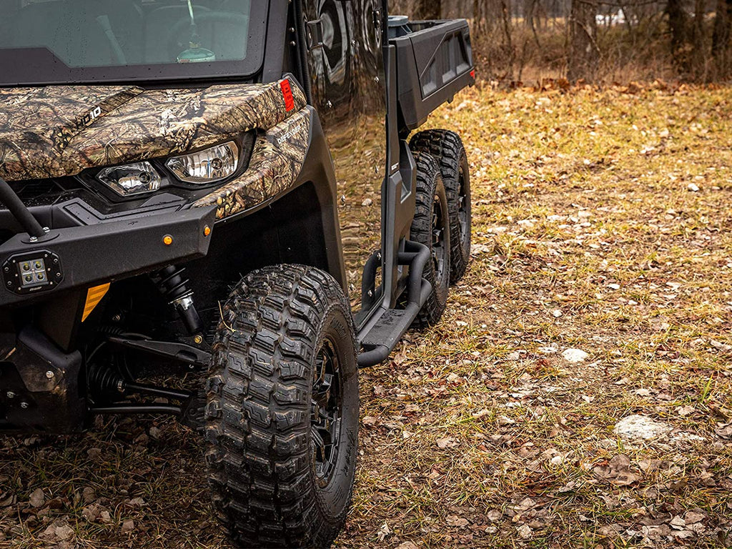 Black Nerf Bars with Steel Tubing A1809