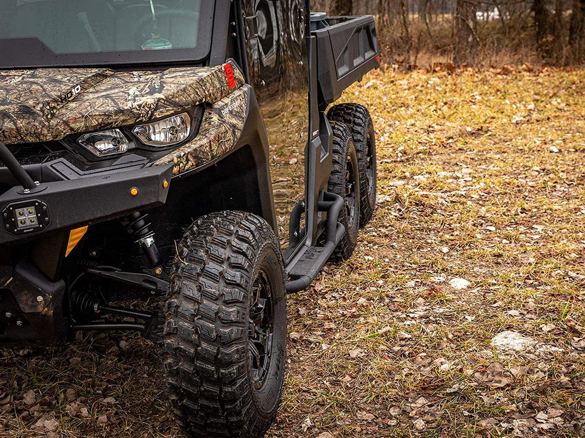 Black Nerf Bars with Steel Tubing A1809