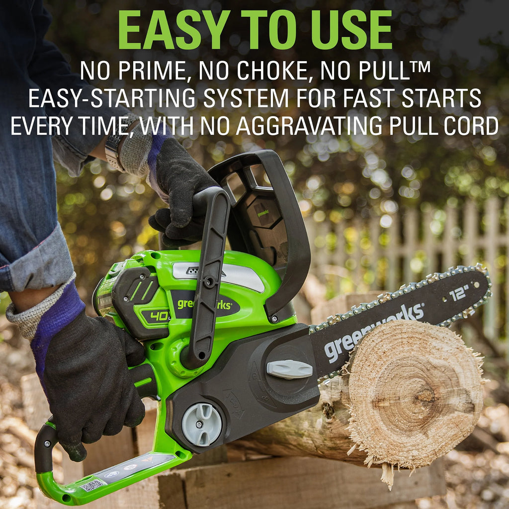 40V Cordless Chainsaw with Battery & Charger Z977861