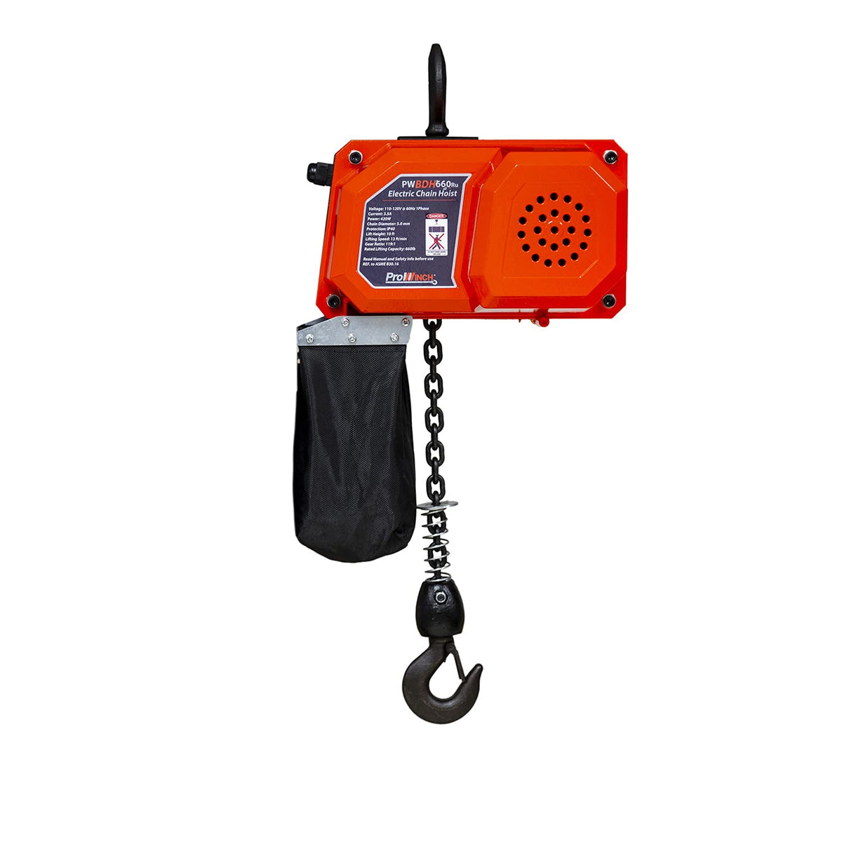 Mini Electric Chain Hoist 10 ft Chain 110V N777