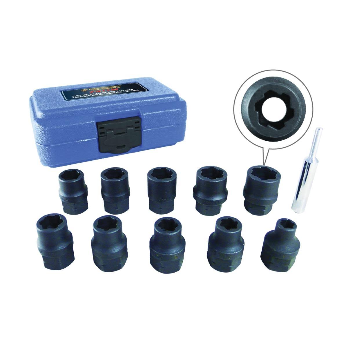 11pc 1/2 Dr SAE Impact Sockets Q9160