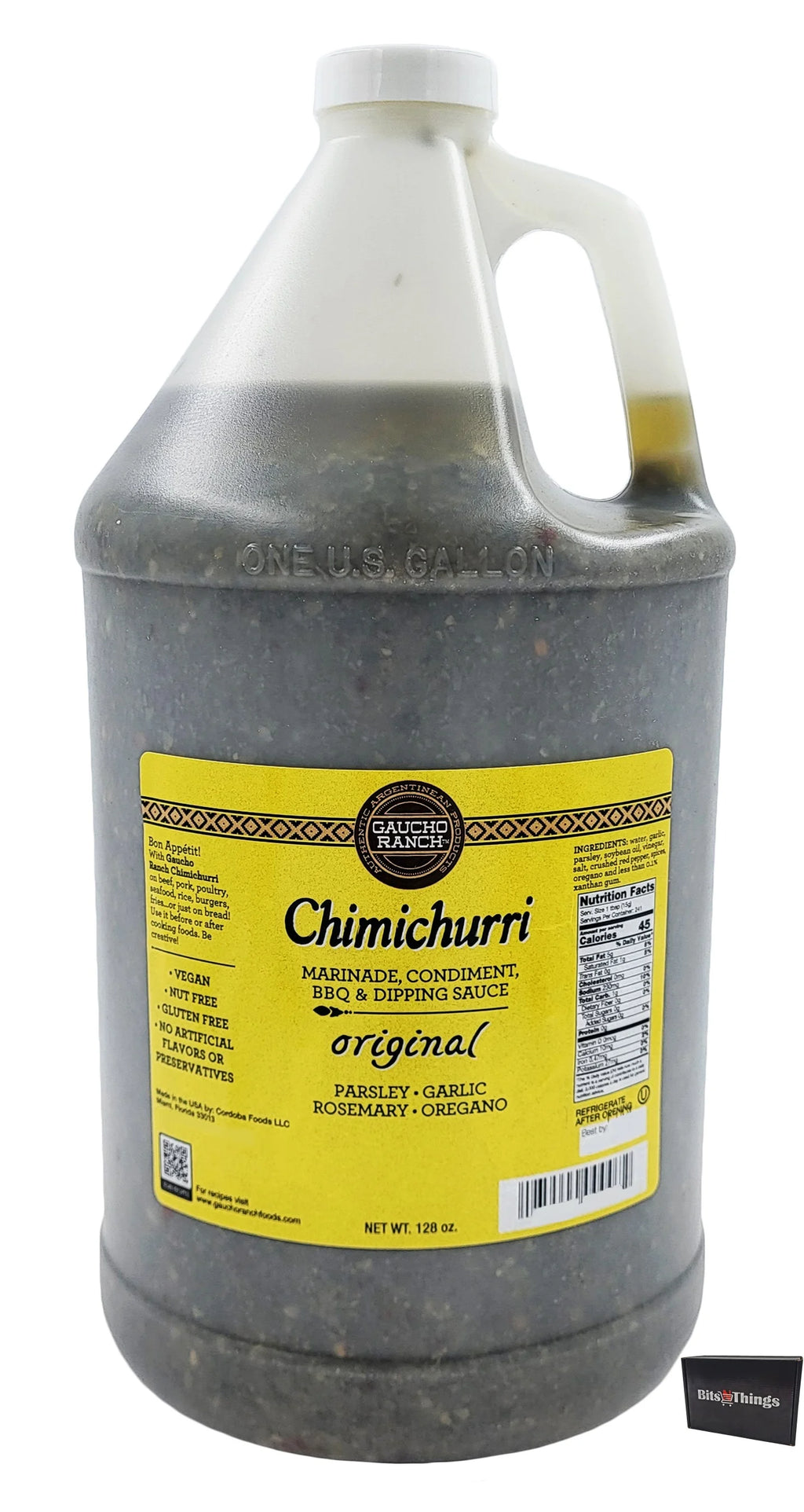 Chimichurri Marinade Dipping Sauce 128 oz Z774