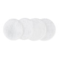 5 in. to 6 in. Microfiber and Fleece Polishing Bonnets, 4-Pack N38461