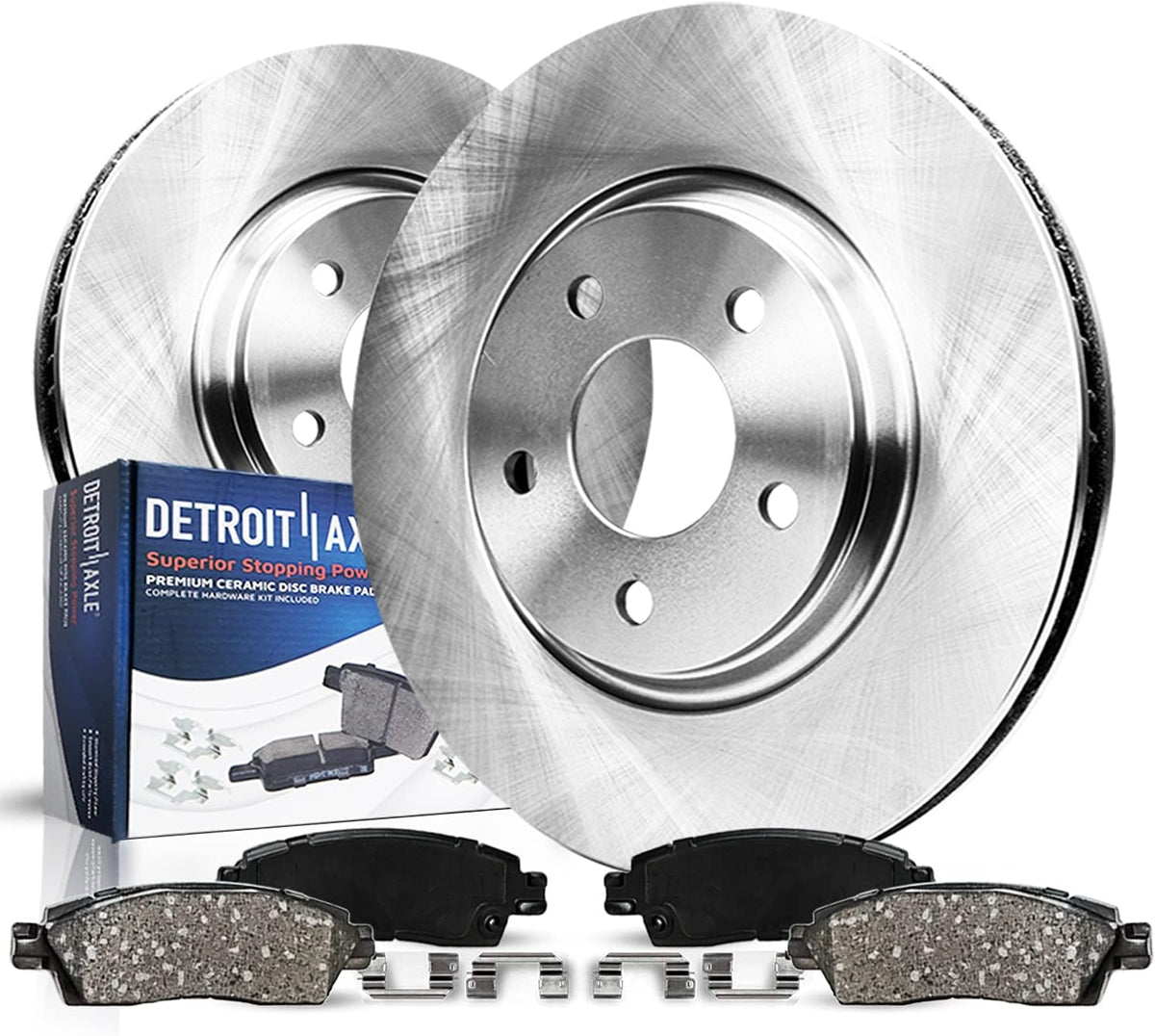 10.95" Front Disc Rotors and Brake Pads for Ford Escape Mazda Tribute Mercury Mariner Q765450