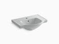Single-Hole Sink Basin, 24-Inch, Ice Grey O89835
