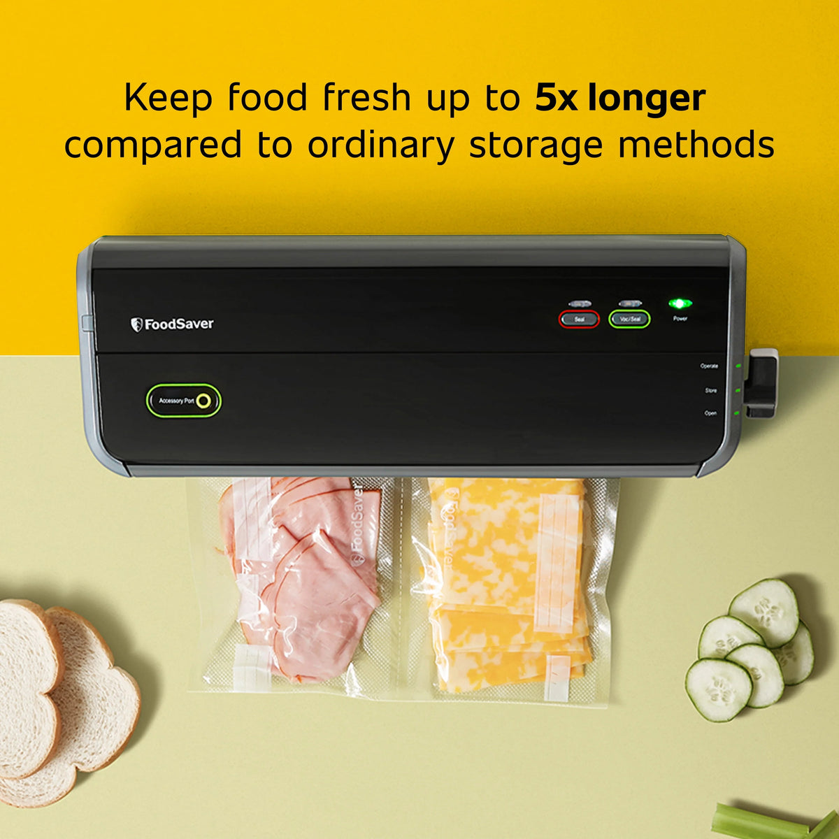 Vacuum Sealer with Bags D10309
