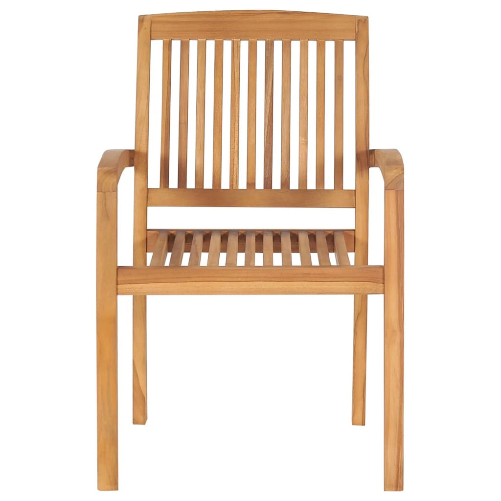 Patio Chairs 2 pcs with Anthracite Cushions Solid Teak Wood U195526
