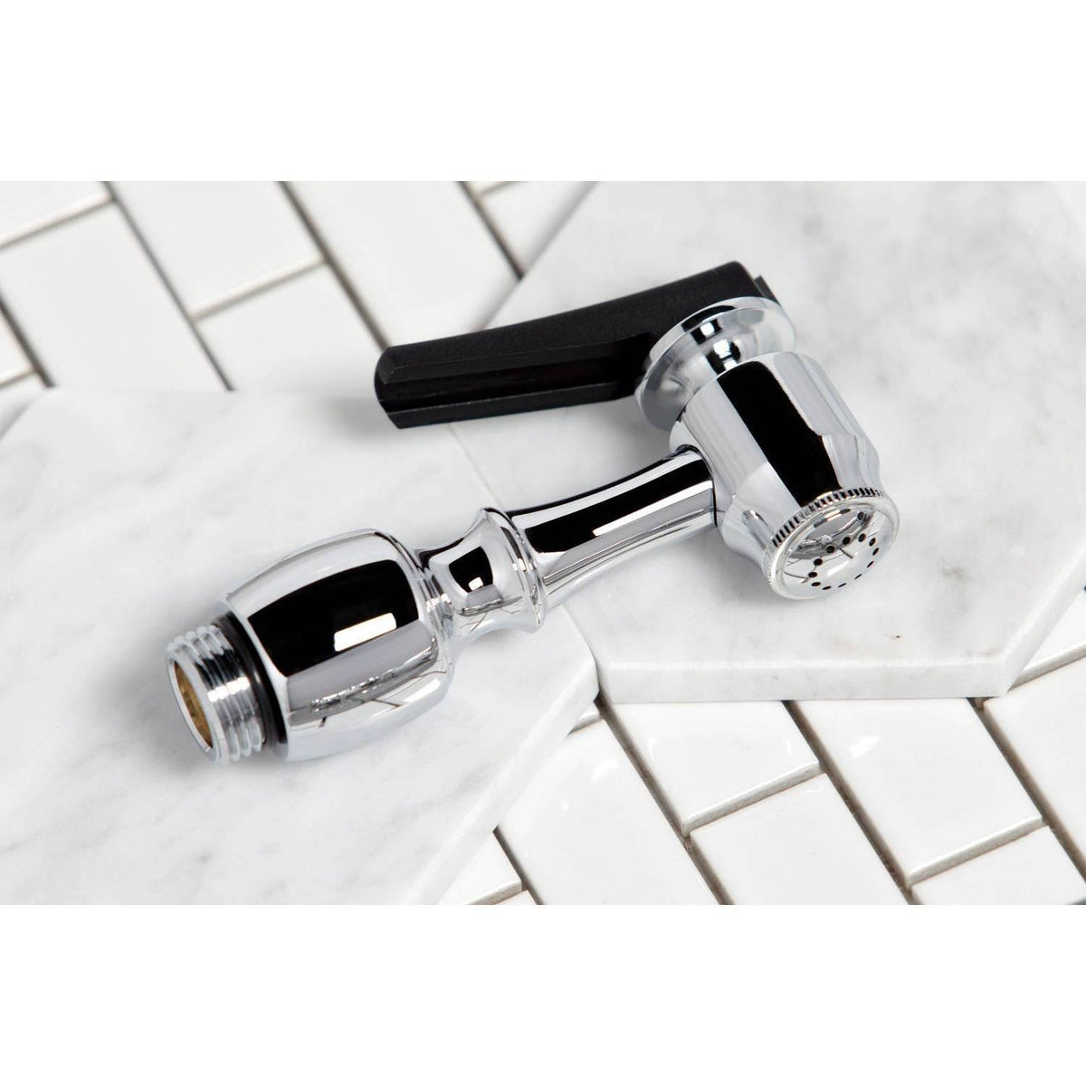 Chrome Kitchen Faucet with Solid Brass Side Sprayer A170