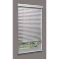 Cordless Faux Wood Blind, white, 24-3/4x22w x 3 K690181