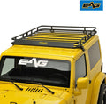 2/4 Door Roof Rack Cargo Basket with Wind Deflector 2 PCS S483674