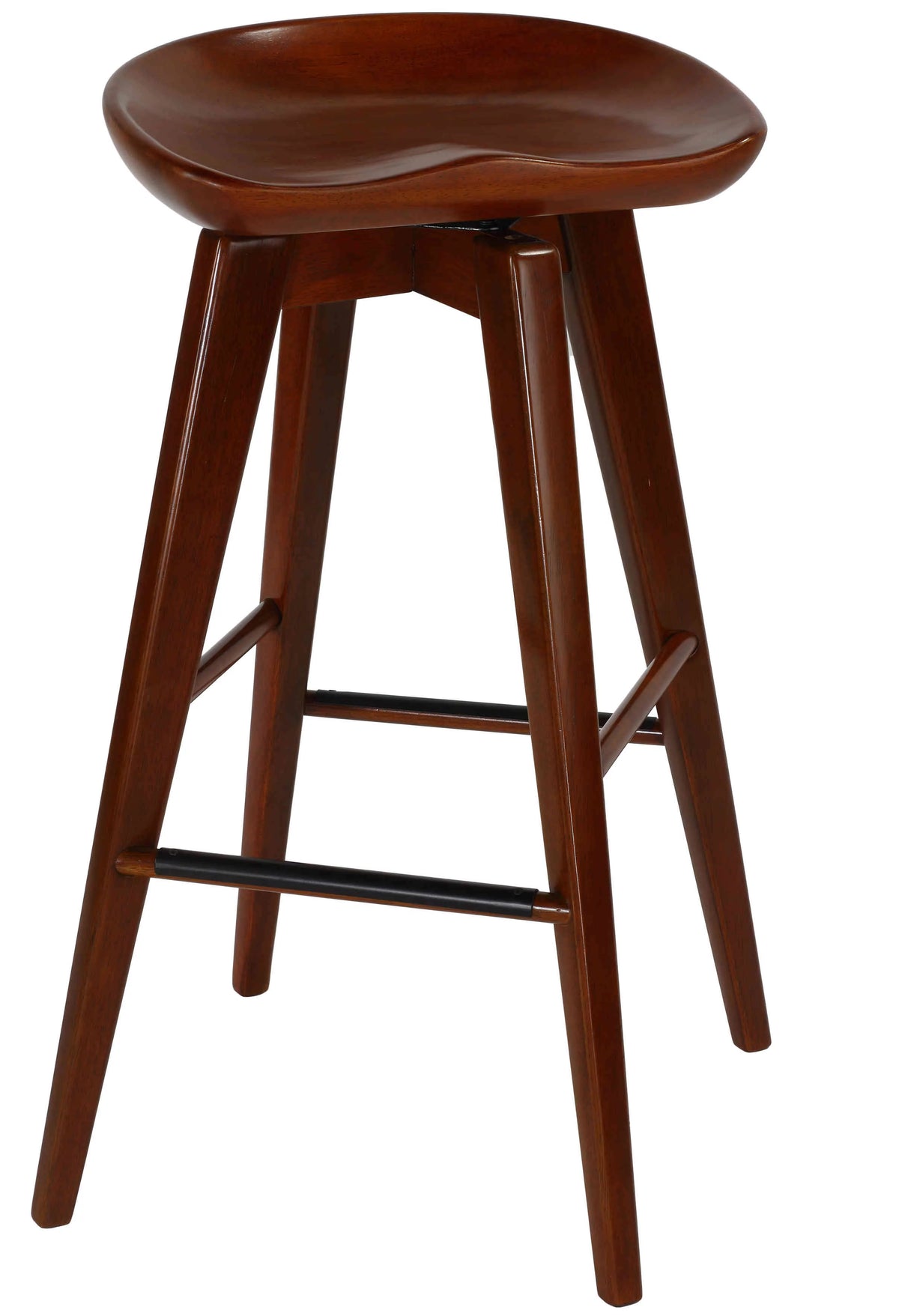 Solid Wood Swivel Barstool J91307