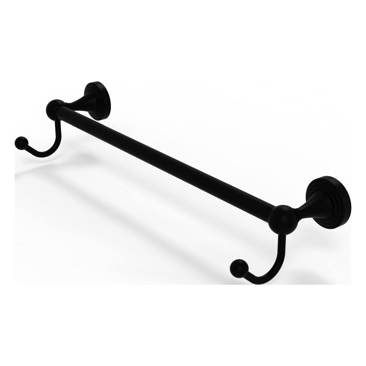 Matte Black Wall Mounted Towel Bar E9427