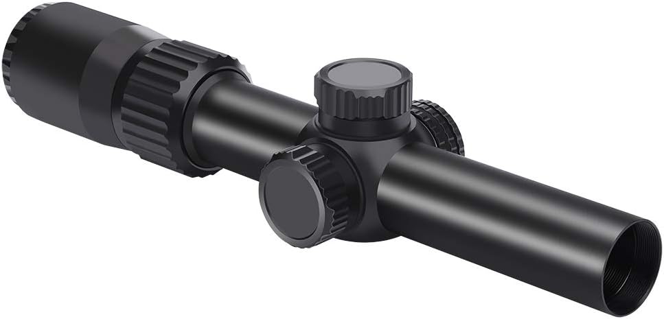1-4x24 SFP Rifle Scope Red Illuminated Reticle Riflescopes Matte Black Z346964