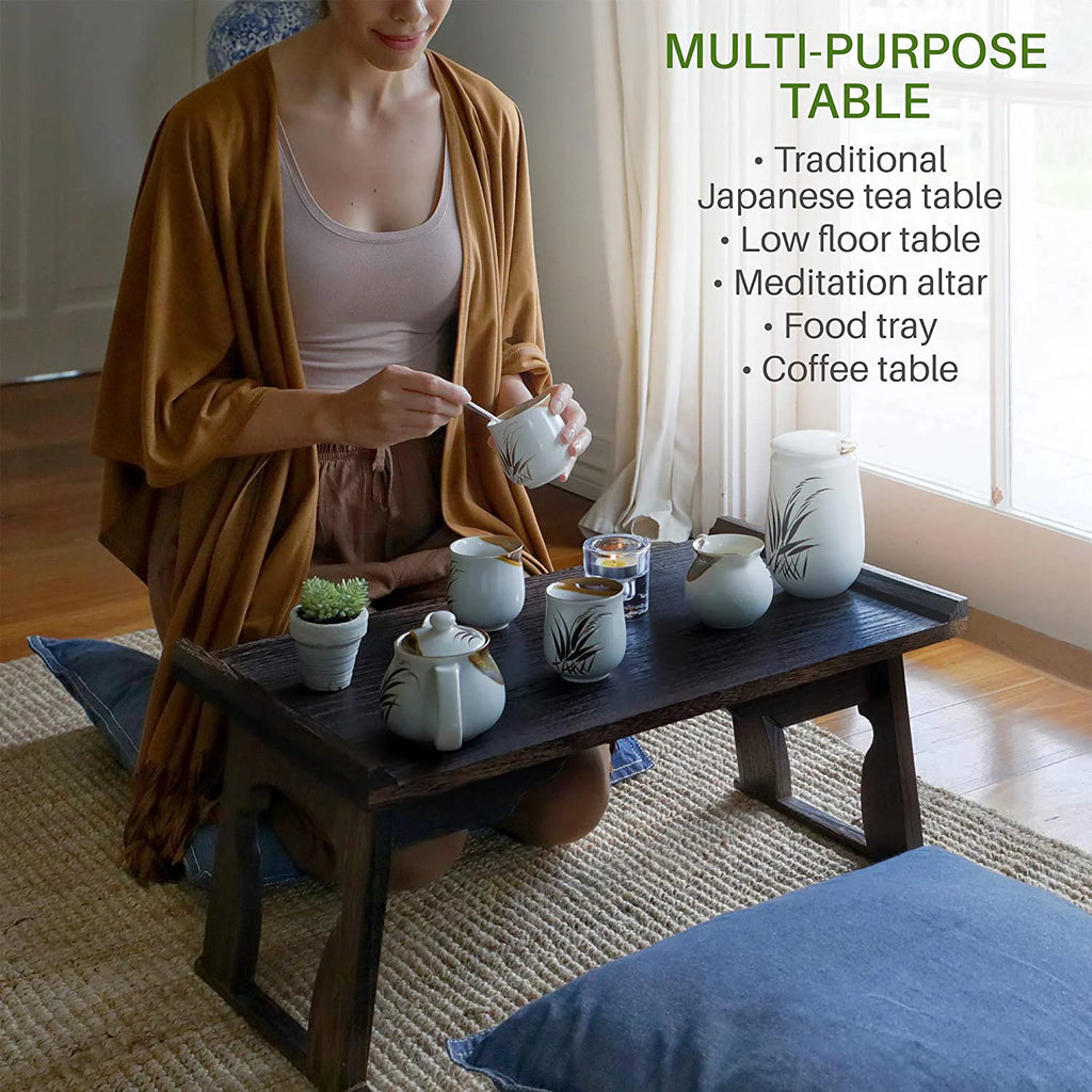 Japanese Style Foldable Low Tea Table X77582
