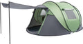 Pop Up Camping Tent, Waterproof Automatic Setup, 110inx79inx48in W61733