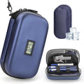 Insulin Cooler Travel Case with Temperature Display, TSA Approved with Ice Packs, Blue K360138