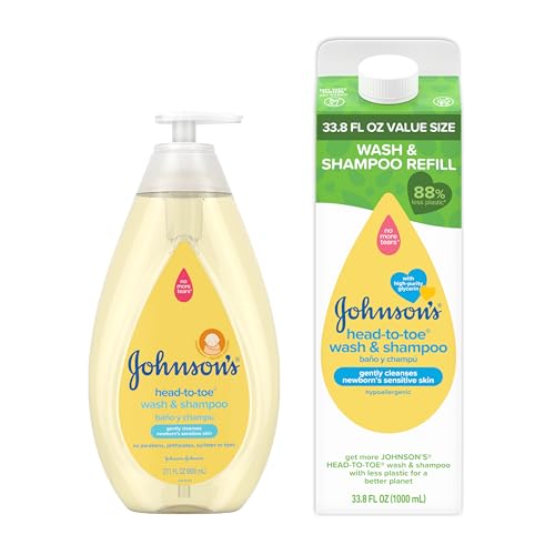 Baby Wash & Shampoo, Hypoallergenic, 27.1 fl. Oz Z9839