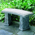 Dragonfly Curved Bench - Natural C272933
