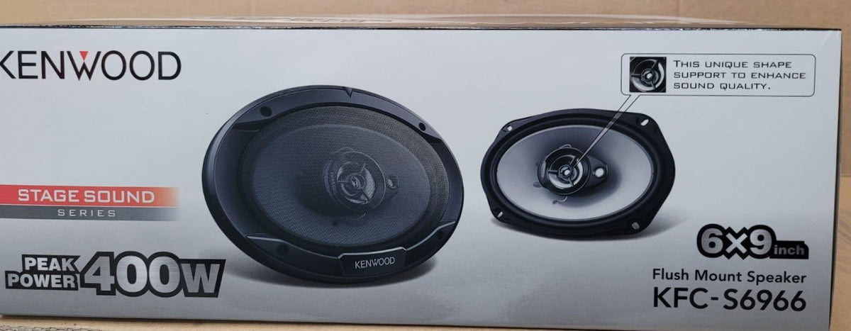6"x9" 3-Way Car Speakers Y632739
