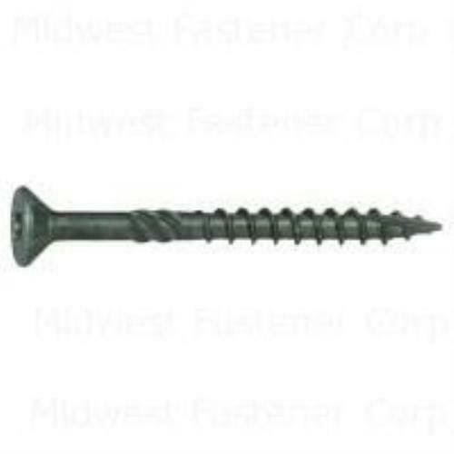 25 lb. Tub Exterior Green Deck Screws X533