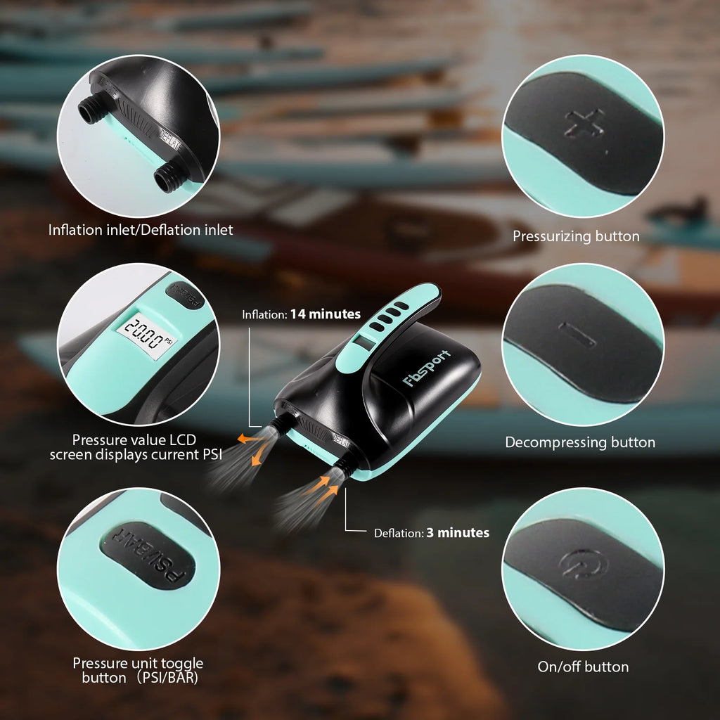 Inflatable Electric Paddle Board 11' Length with Electric Pump I621