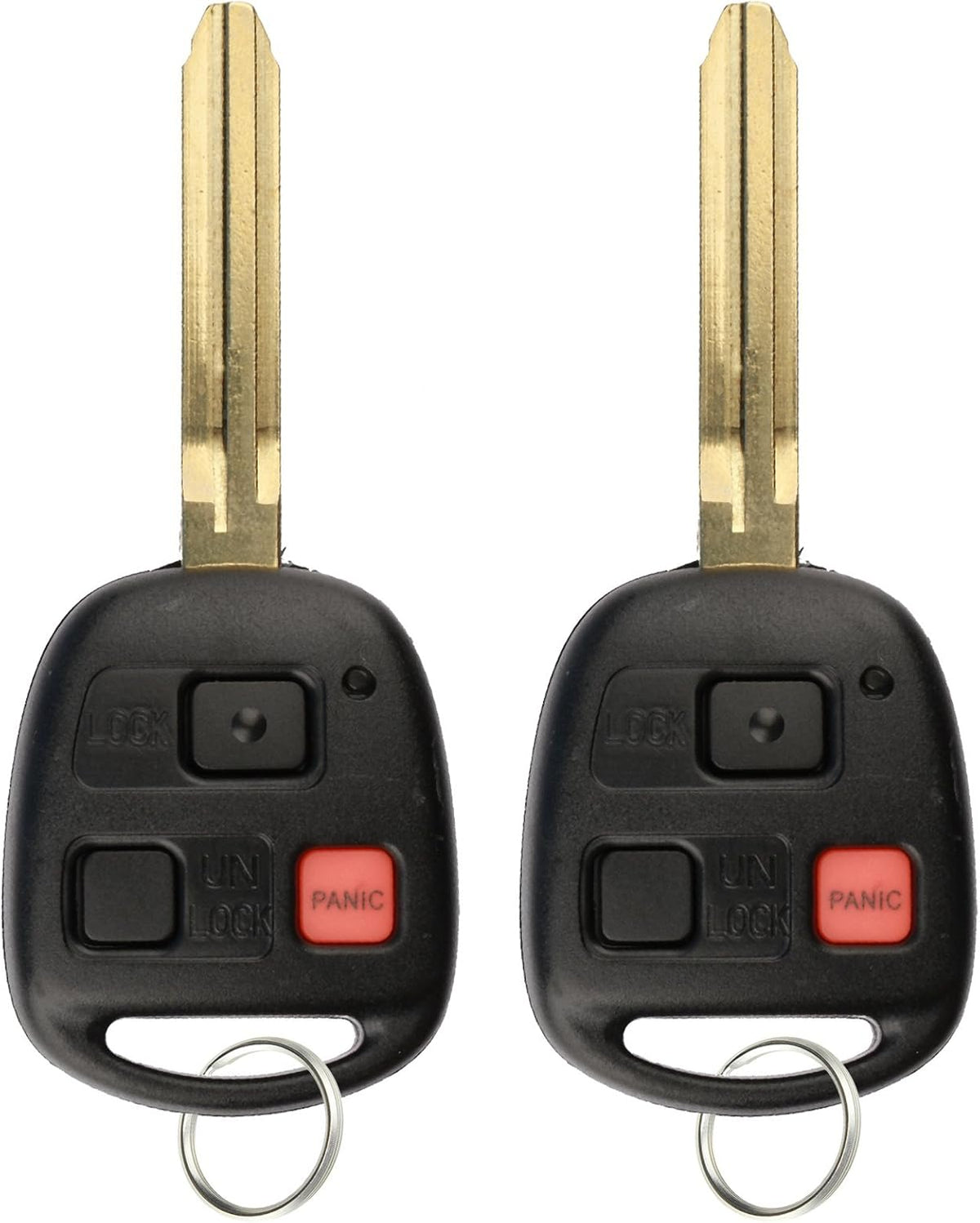 Keyless Entry Remote Control Car Key Fob Replacement (Pack of 2) L817